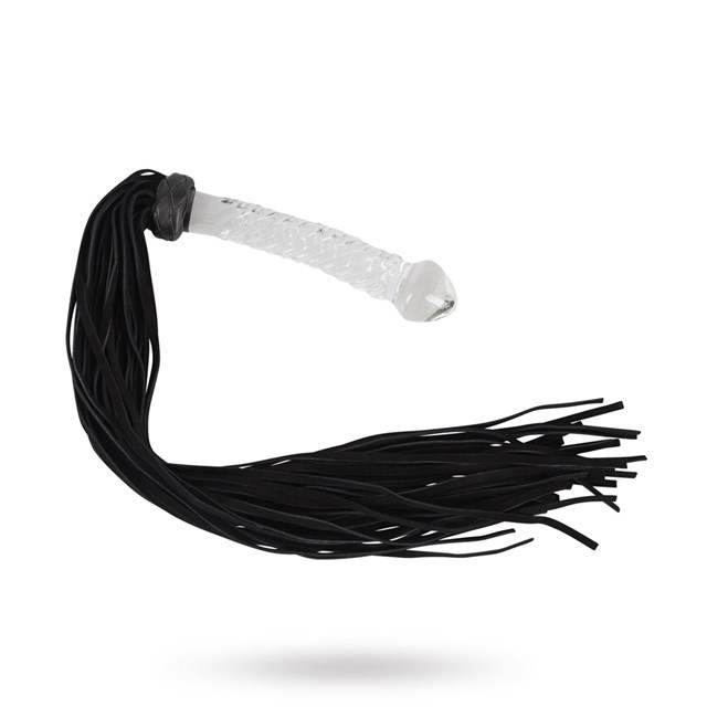 Flogger with Curved Glass Handle