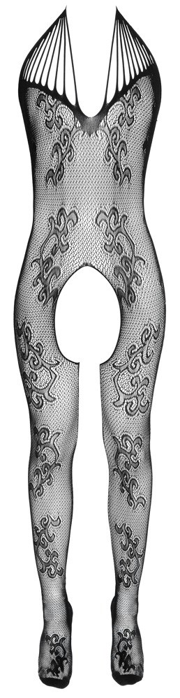 Sømløs Catsuit med Åpent Skritt - One-Size (S-L)