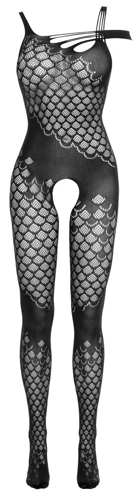 Sømløs Catsuit med åpent skritt - One-Size (S-L)