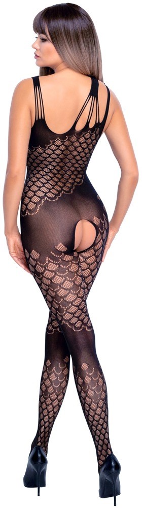 Sømløs Catsuit med åpent skritt - One-Size (S-L)