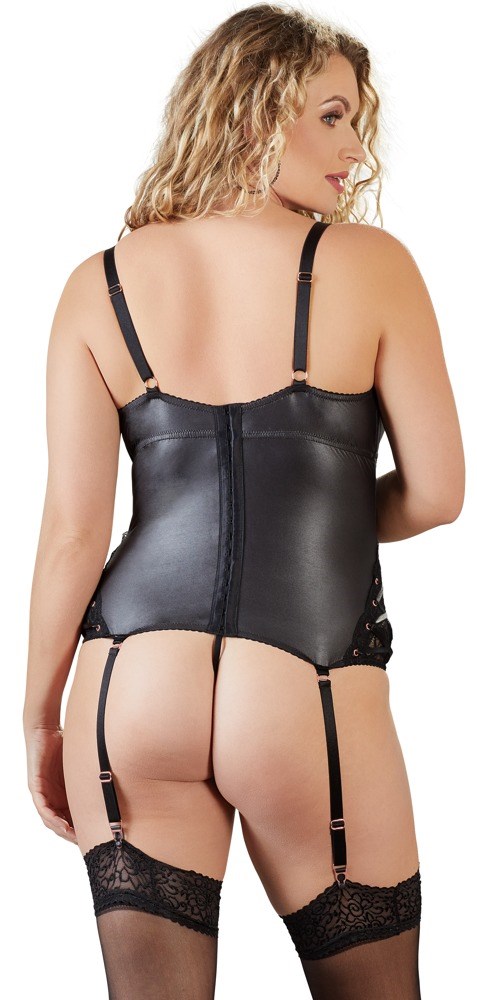 Svart Matt Basque & String