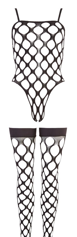 Body sett med strømper S-L