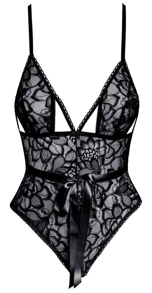 Lace body - black