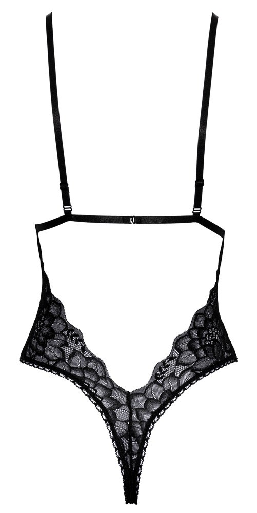 Lace body - black