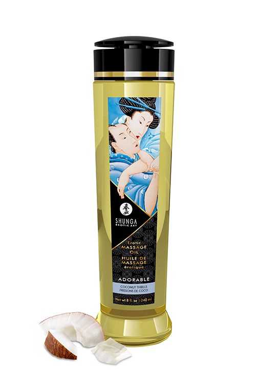 Erotisk Massageolja - Adorable Coconut 240 ml