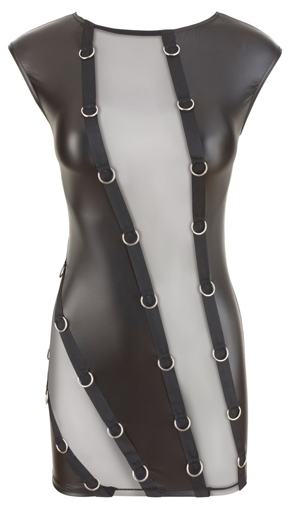 Partykjole med Dekorative Ringer