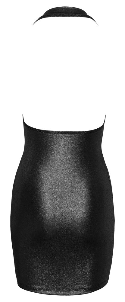 Dress with deep neckline - Silver
