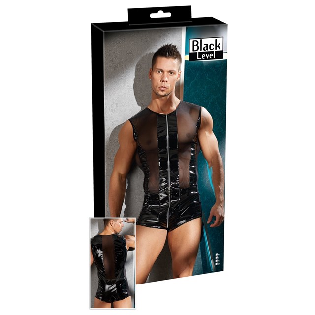 Playsuit Av Vinyl För Honom