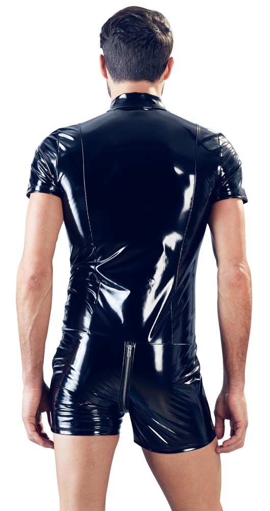 Short Vinyl Overall for Him