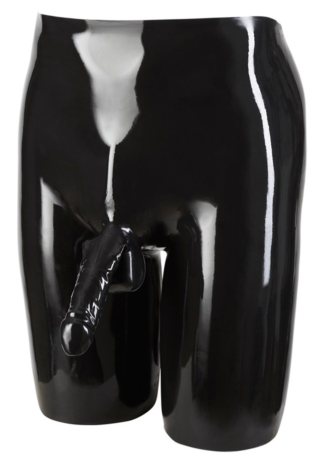 Latex Cycle Short