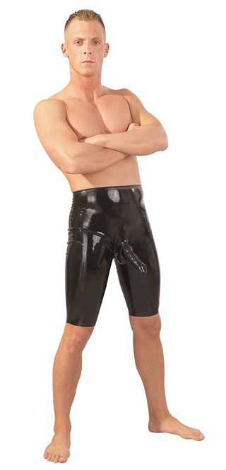 Latex Cycle Short