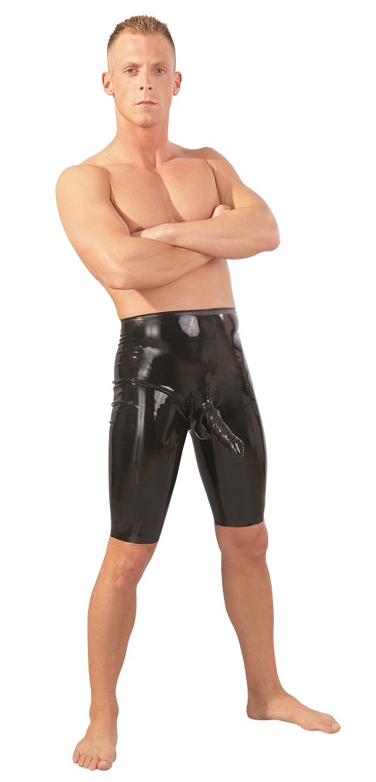 Latex Cycle Short