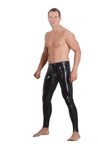 Latex Leggins With Sleeve