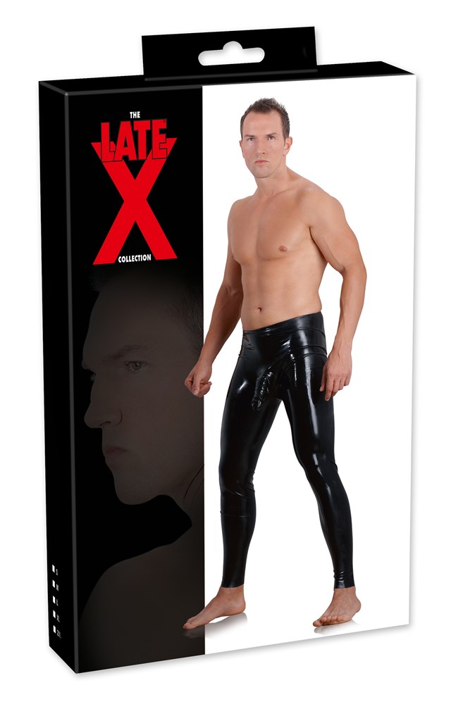Latex Leggins with Sleeve