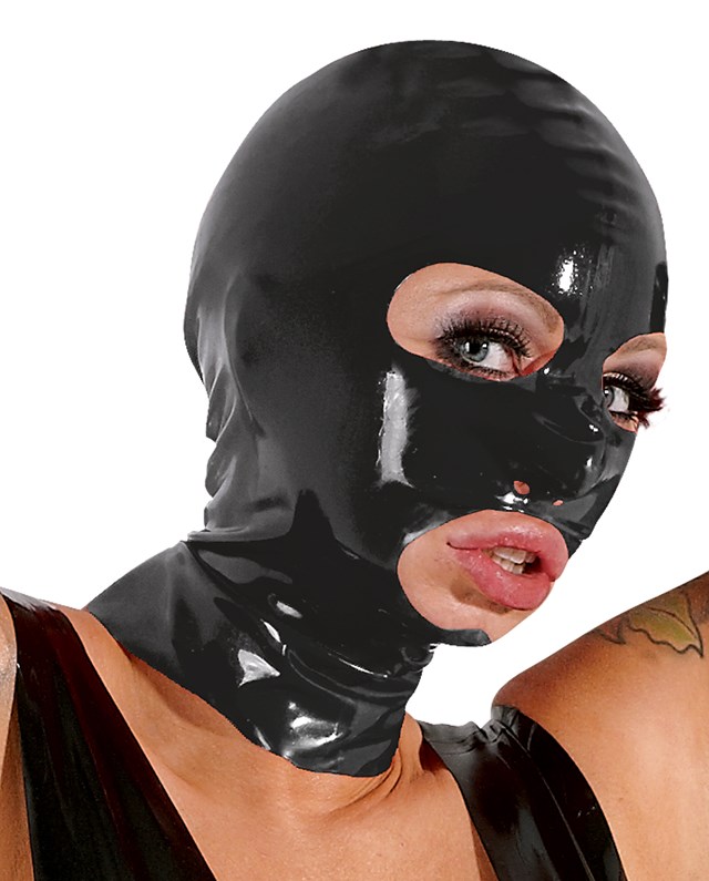 Black Latex Mask