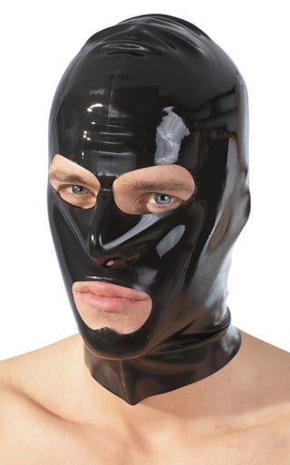 Black Latex Mask