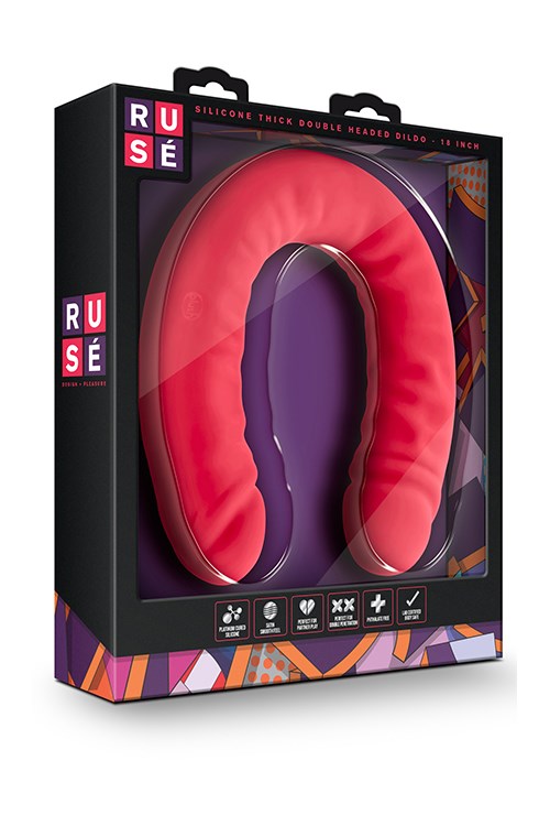 Rusé Silicone Double Headed Coral Dildo - 46 cm