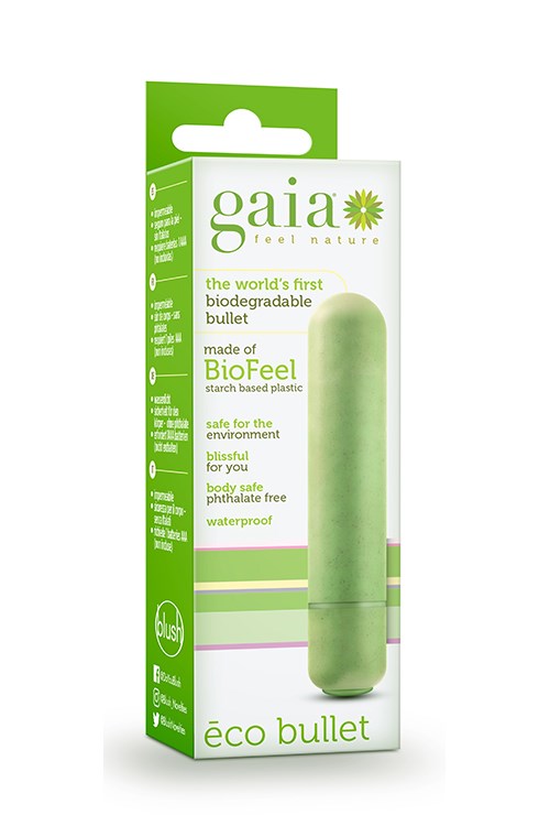 Eco Gaia Green - Økologisk & Nedbrytbar Bullet