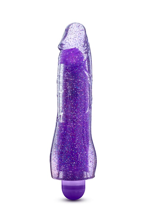 Glow Dicks Molly - Glitrende Lilla Vibrator