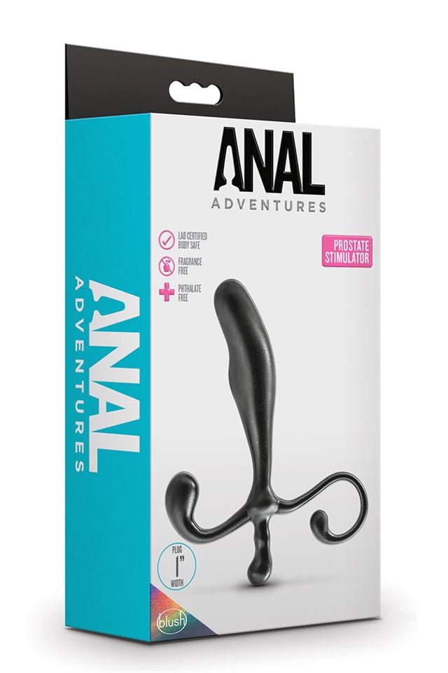 ANAL ADVENTURES PROSTATE STIMULATOR - BLACK