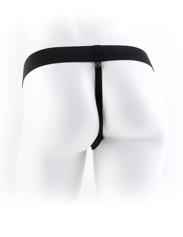 23 cm Hollow Strap-On with Balls