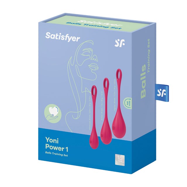 Yoni Power 1 Balls Training Set - Rød