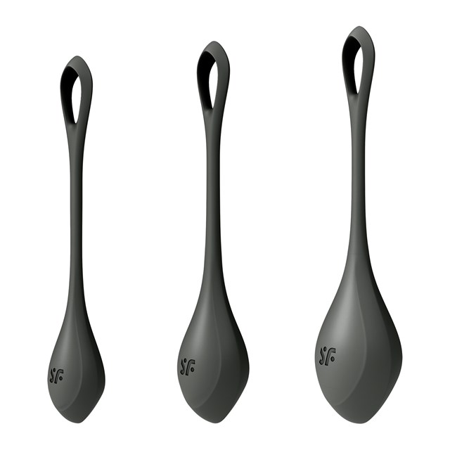 Yoni Power 2 Balls Training Set - Svart