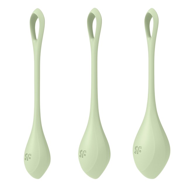 Yoni Power 2 Balls Training Set - Grønn