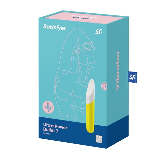 Ultra Power Bullet 7 Vibrator - Gul