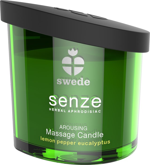 Senze Arousing Massasjelys - Lemon Pepper Eucalyptus