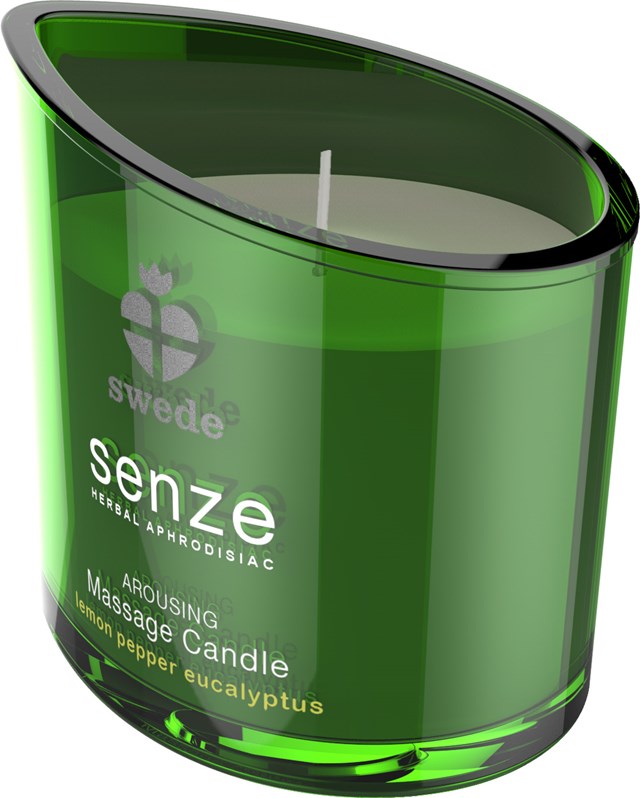 Senze Arousing Massasjelys - Lemon Pepper Eucalyptus