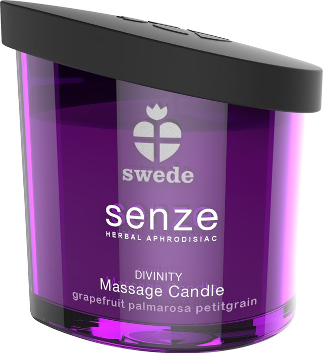 Senze Divinity Massasjelys - Grapefruit Palmarosa Petitgrain