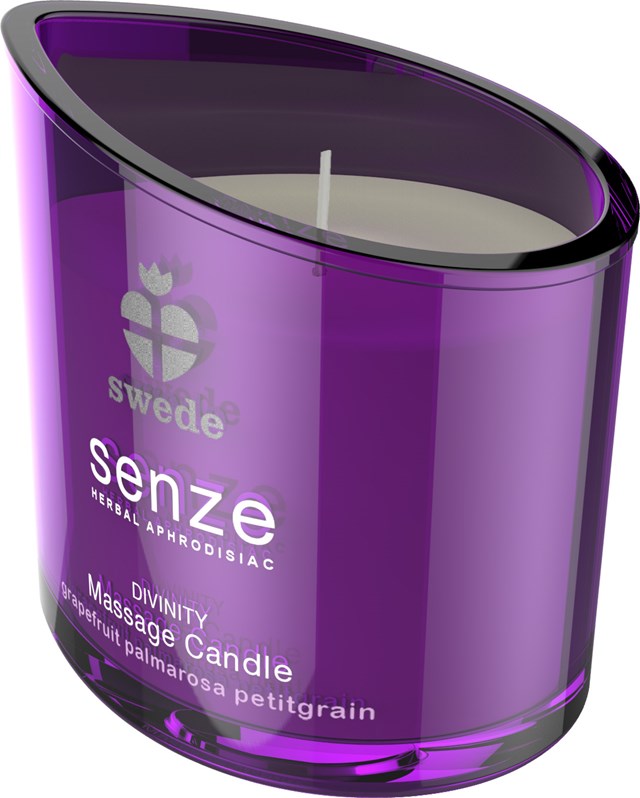 Senze Divinity Massasjelys - Grapefruit Palmarosa Petitgrain