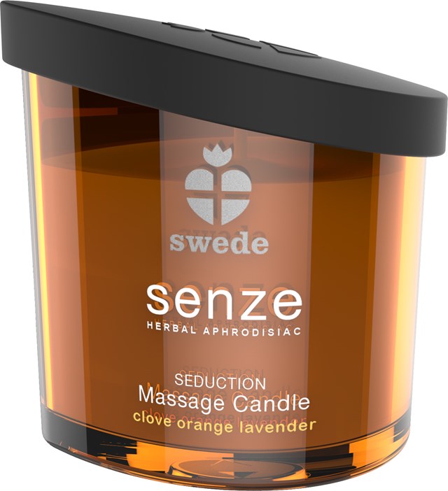 Senze Seduction Massasjelys - Clove Orange Lavender