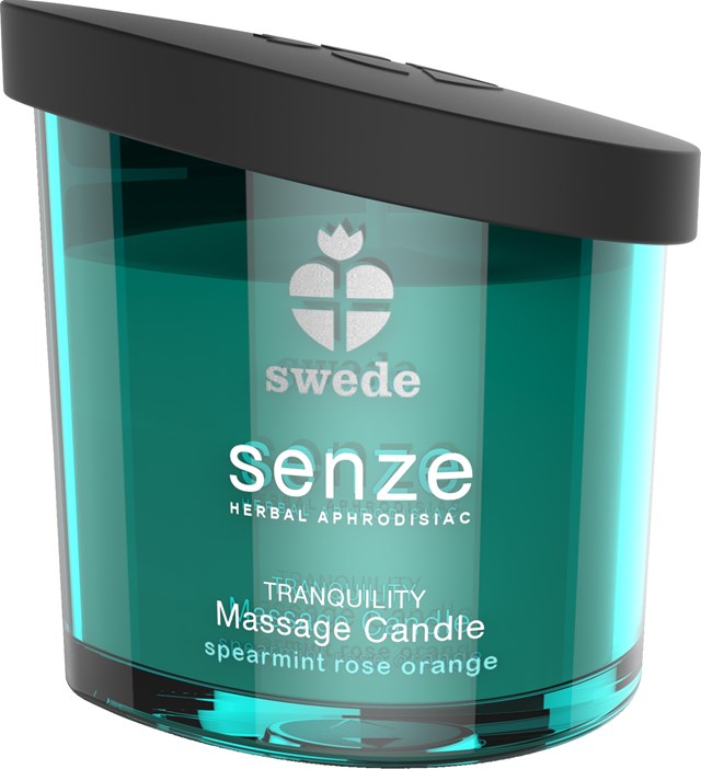 Senze Tranquility Massasjelys - Spearmint Rose Orange