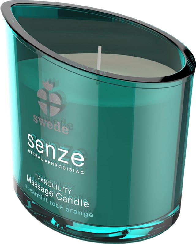 Senze Tranquility Massasjelys - Spearmint Rose Orange