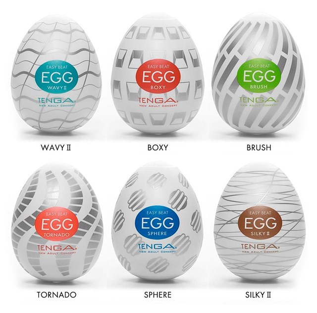 Tenga Eggs - Variety New Standard 6-pack