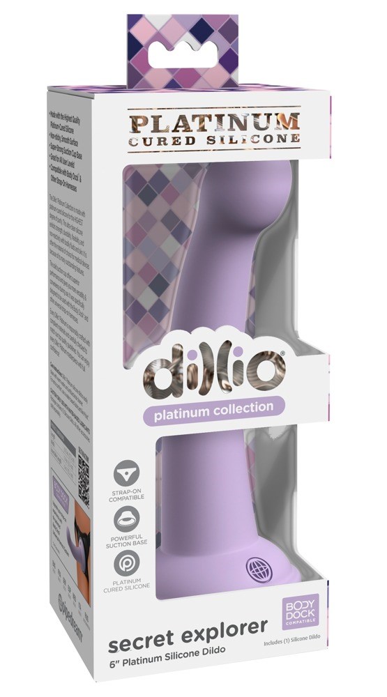 Secret Explorer Dildo - Purple