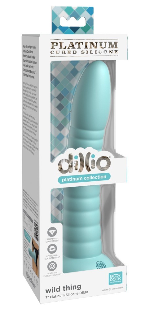 Wild thing dildo - turquoise