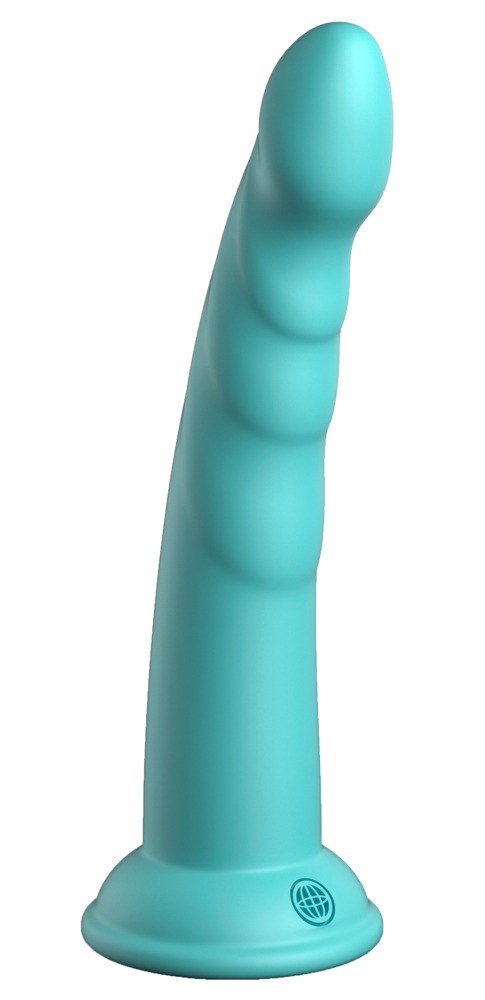 Slim seven dildo - turquoise