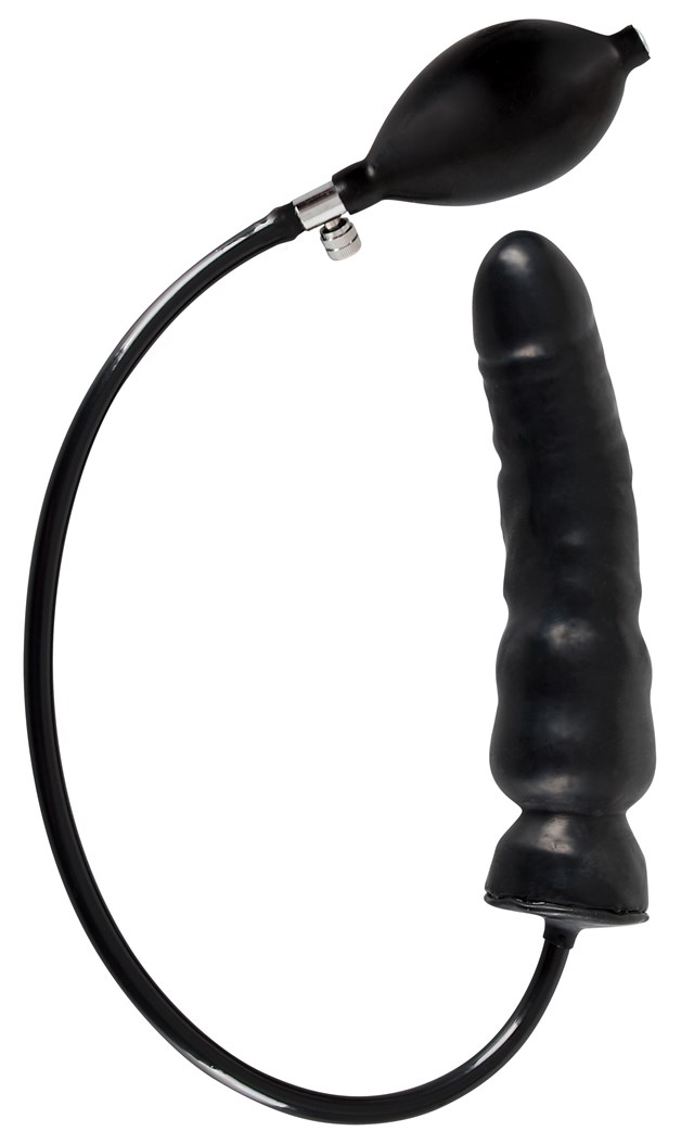 Inflatable Latex Dildo