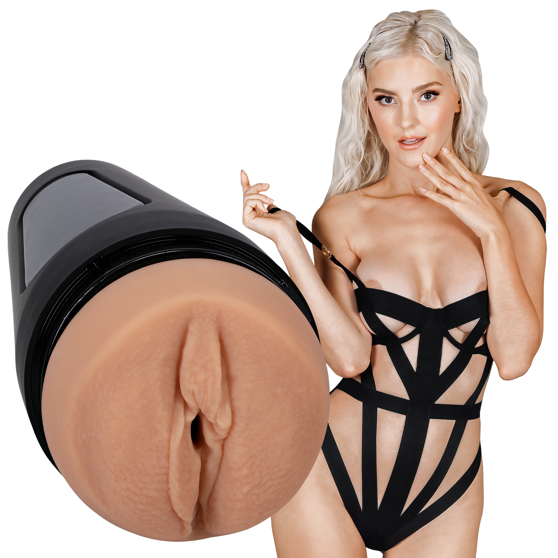 Main Squeeze Eva Elfie ULTRASKYN Stroker - Beige