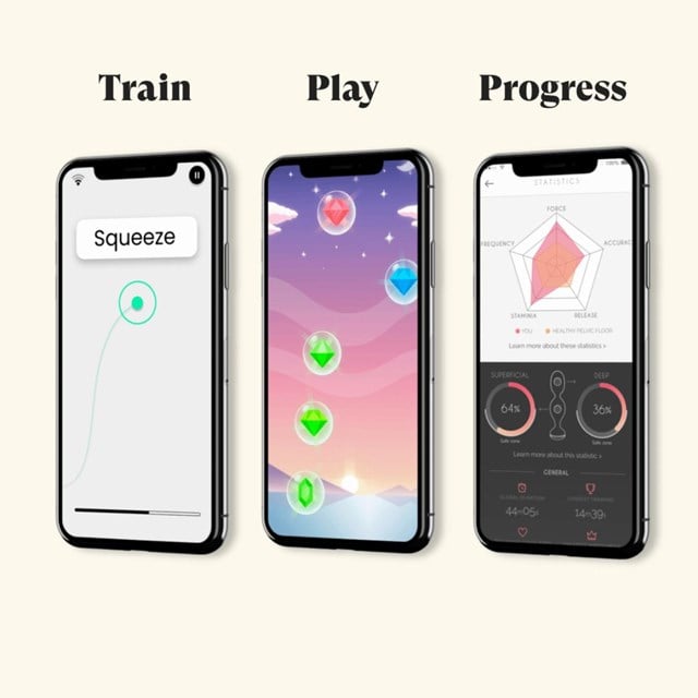 Perifit - App Controlled Pelvic Floor Trainer - Pink