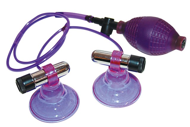 Ultra Violett Vibrating Nipple Suckers