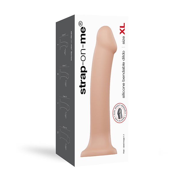 Bøybar Dildo Dual Density XL - 20 cm