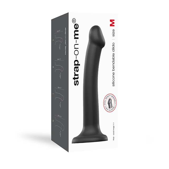 Bøybar Dildo Dual Density Medium - 18 cm