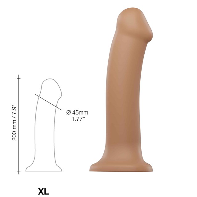 Bøybar Dildo Dual Density XL - 20 cm