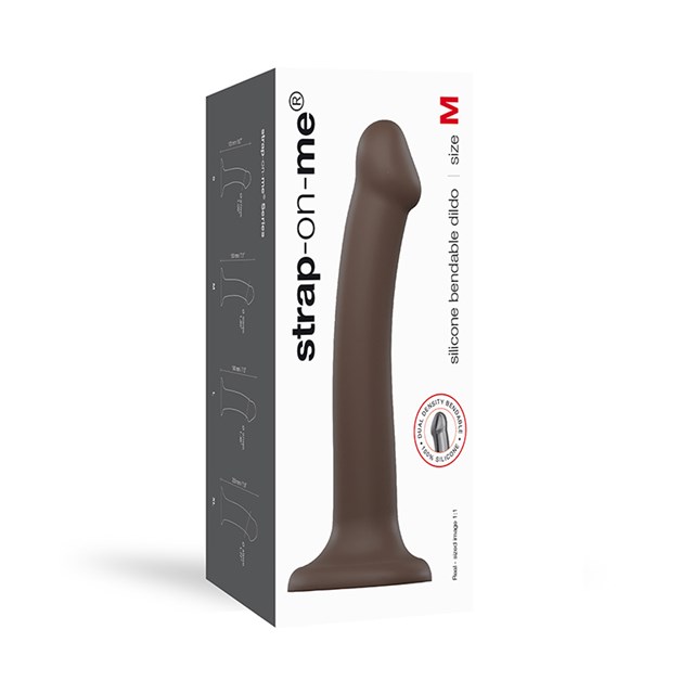 Bøybar Dildo Dual Density Medium - 18 cm