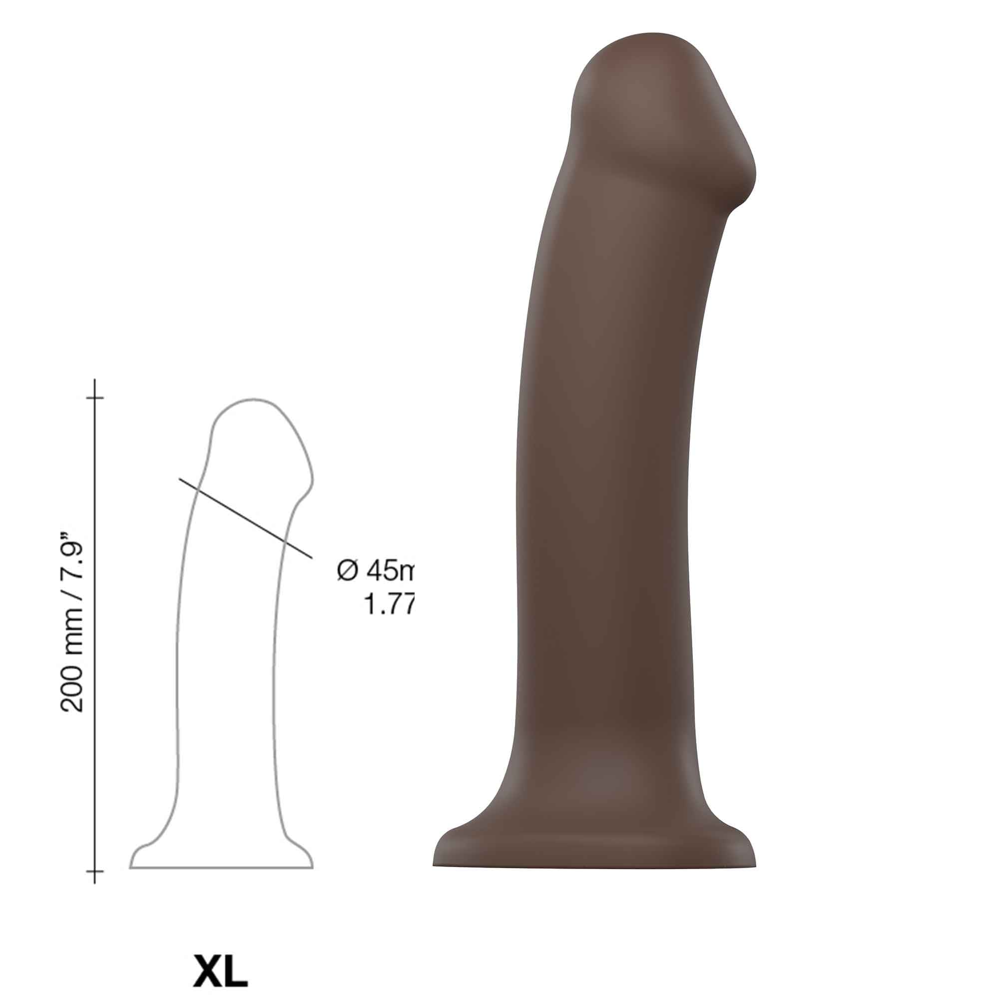 Bøybar Dildo Dual Density XL - 20 cm
