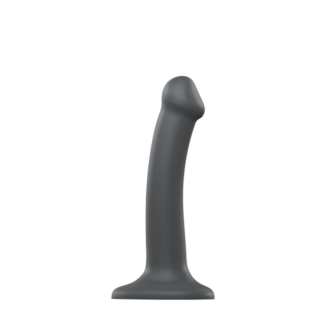 Mono Density Dildo Grey - 17 cm